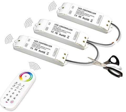 LED Controller 2.4G Wireless Sync T4 Remote Control For Lights