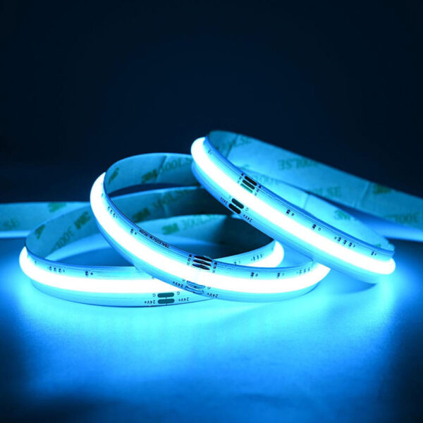 RGBW COB LED Strip UL Approved 784Chips High Density 24V Light BLUE