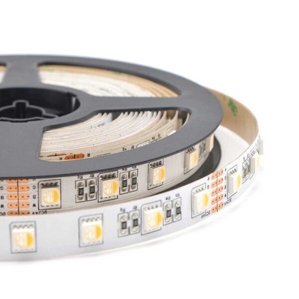 RGB White 4in1 LED Strip 60LEDs SMD5050 Color Changing Light