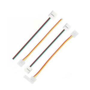 Single Dual End Led Strip Solderless Cover 3 Pin Connector