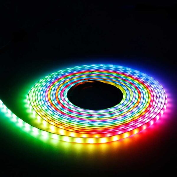 Dynamic Programming WS2812B DC5V RGB COB Chasing 5mm Lighting strip