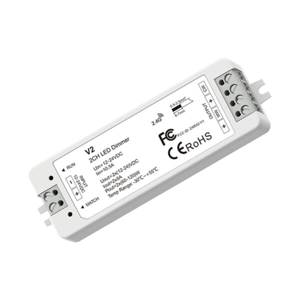 CCT LED Controller V2 for Dual Color LED Lights