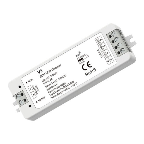 V3 Wireless RGB LED controller for color changing light bulbs