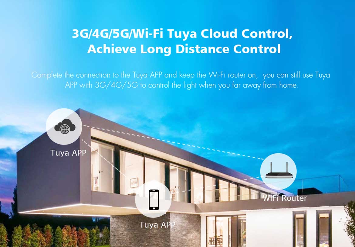 Skydance V5-L(WT) 5-in-1 WiFi LED Controller Tuya Smart & RF-AMZ-Lighting